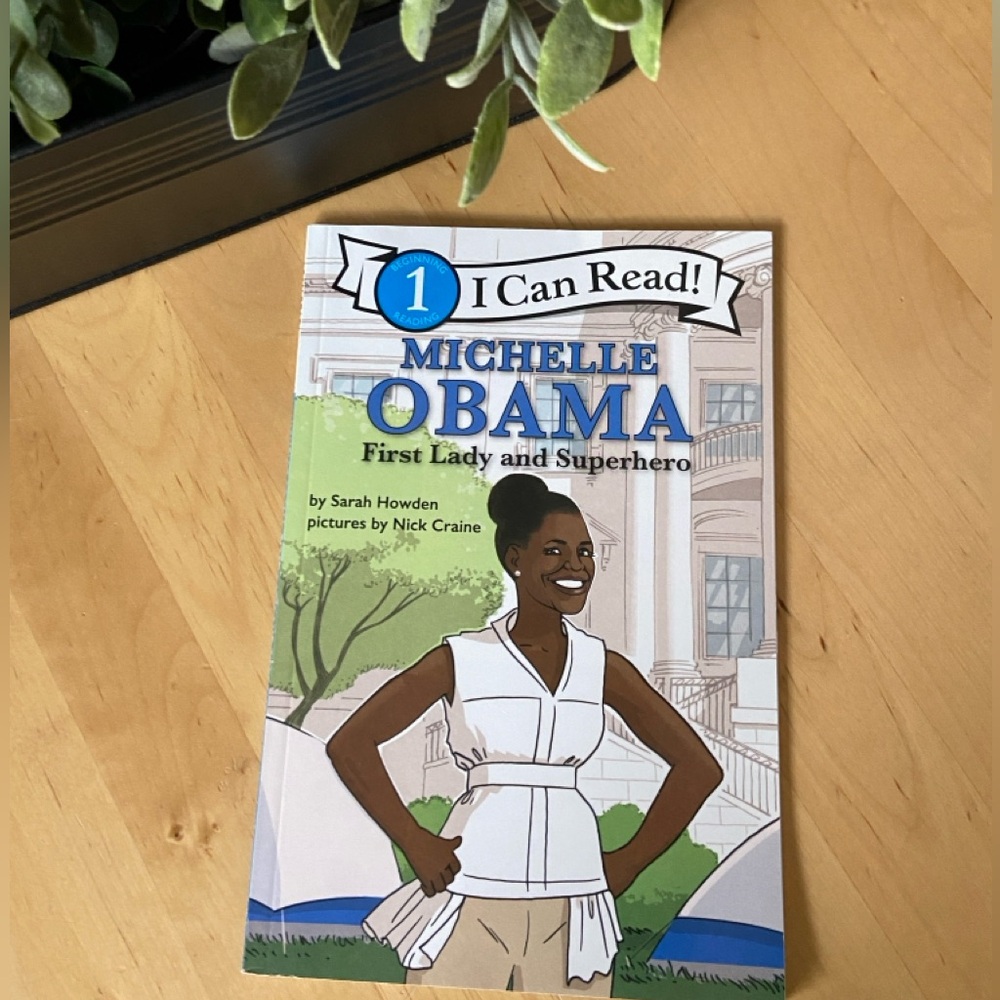 “Michelle Obama: First Lady and Superhero” I Can Read Level 1 Paperback